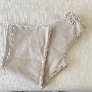 Zara Girls Marine Jeans, dark beige, size 13 - 14, like new